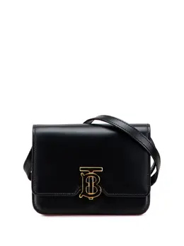 Burberry Pre-Owned: Чёрная сумка через плечо 