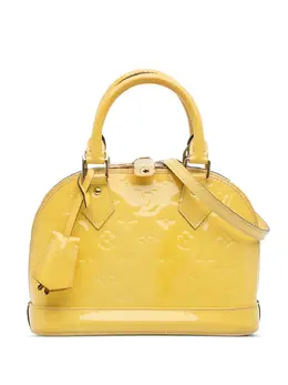 Louis Vuitton Pre-Owned: Жёлтая сумка 