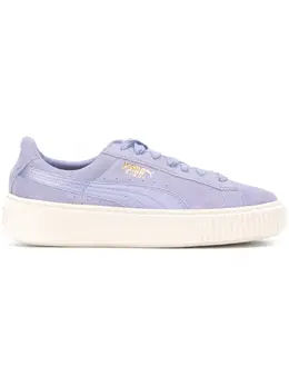 Puma: Фиолетовые кроссовки 