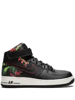 Nike: Чёрные кроссовки  Air Force 1 High