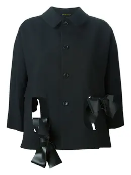 Comme Des Garçons: Куртка с бантом 