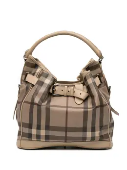 Burberry Pre-Owned: Коричневая сумка 