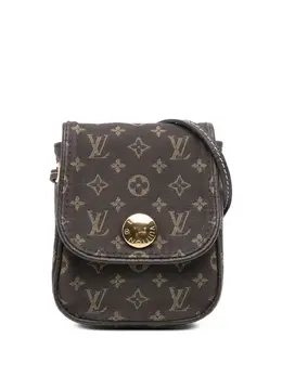 Louis Vuitton Pre-Owned: Коричневая сумка через плечо 