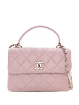 CHANEL Pre-Owned: Розовая сумка на руку 