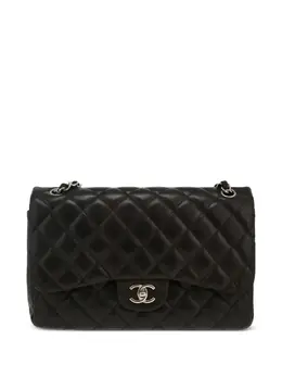 CHANEL Pre-Owned: Чёрная сумка 