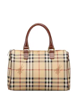 Burberry Pre-Owned: Коричневая сумка 