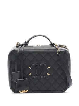 CHANEL Pre-Owned: Чёрная сумка 