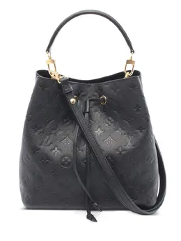 Louis Vuitton Pre-Owned: Чёрная сумка 