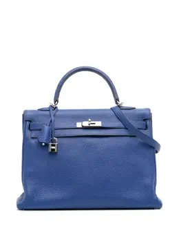 Hermès Pre-Owned: Голубая сумка 