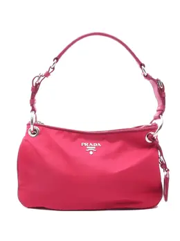 Prada Pre-Owned: Розовая сумка 