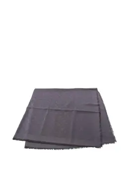 Louis Vuitton Pre-Owned: Тёмный шарф 