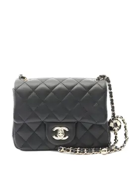 CHANEL Pre-Owned: Чёрная сумка 