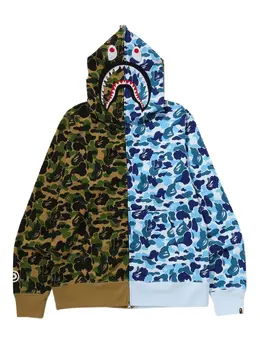 A BATHING APE®: Зелёная толстовка 
