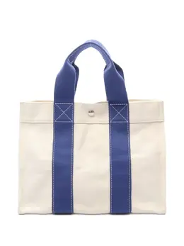 Hermès Pre-Owned: Серебристая сумка-шоппер 