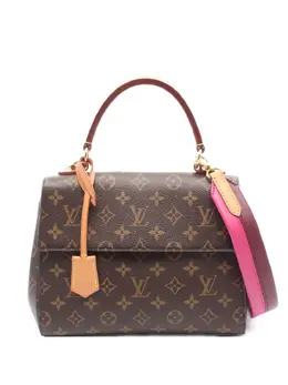 Louis Vuitton Pre-Owned: Коричневая сумка-шоппер 