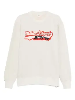 Maison Kitsuné: Свитшот с принтом 
