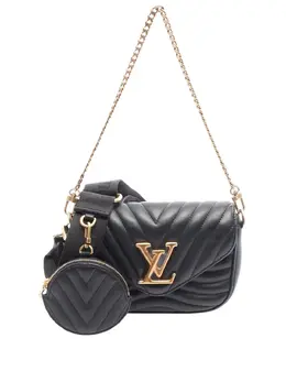 Louis Vuitton Pre-Owned: Чёрная сумка 