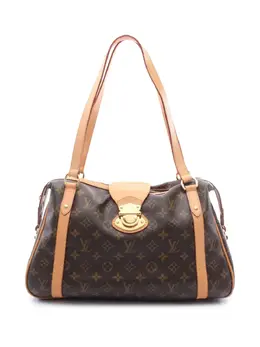 Louis Vuitton Pre-Owned: Коричневая сумка 