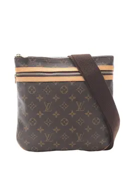 Louis Vuitton Pre-Owned: Коричневая сумка через плечо 