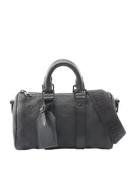 Louis Vuitton Pre-Owned: Чёрная сумка 
