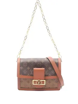 Louis Vuitton Pre-Owned: Коричневая сумка 
