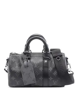 Louis Vuitton Pre-Owned: Чёрная сумка 