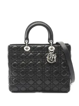 Christian Dior Pre-Owned: Чёрная сумка-шоппер 