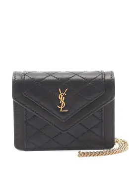 Saint Laurent: Чёрная сумка 