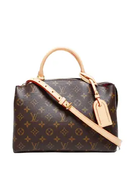 Louis Vuitton Pre-Owned: Коричневая сумка-шоппер 