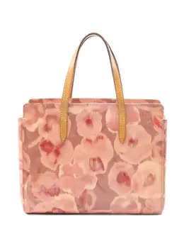 Louis Vuitton Pre-Owned: Сумка-шоппер с цветочным принтом 