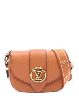 Louis Vuitton Pre-Owned: Коричневая сумка 