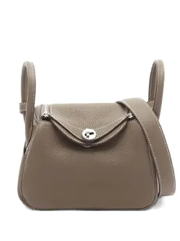 Hermès Pre-Owned: Коричневая сумка-шоппер 