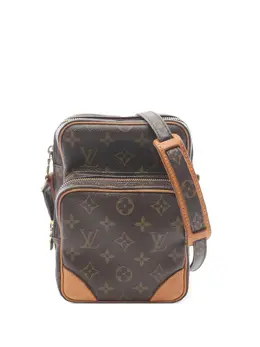 Louis Vuitton Pre-Owned: Коричневая сумка 