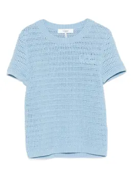 Chloé: Трикотажная футболка 