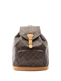 Louis Vuitton Pre-Owned: Коричневый рюкзак 