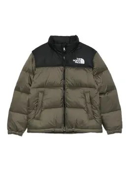 The North Face: Зелёная куртка 