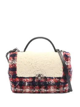CHANEL Pre-Owned: Красная сумка-шоппер 