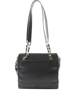 CHANEL Pre-Owned: Чёрная сумка 