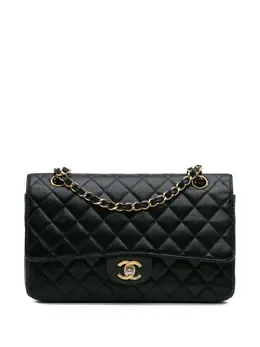 CHANEL Pre-Owned: Чёрная сумка 