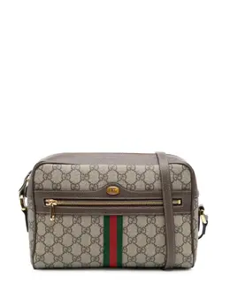 Gucci Pre-Owned: Коричневая сумка через плечо 