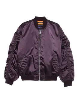 Alpha Industries: Фиолетовая куртка 
