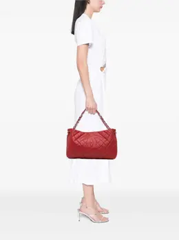 CHANEL Pre-Owned: Красная сумка-шоппер 