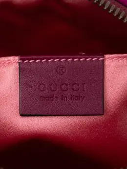 Gucci Pre-Owned: Фиолетовая сумка через плечо 