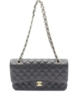 CHANEL Pre-Owned: Чёрная сумка 
