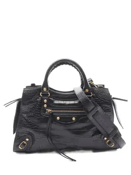 Balenciaga Pre-Owned: Чёрная сумка-шоппер 