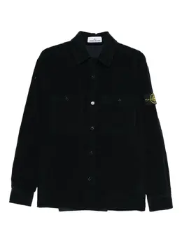 Stone Island: Чёрная рубашка 
