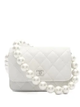 CHANEL Pre-Owned: Белая сумка 