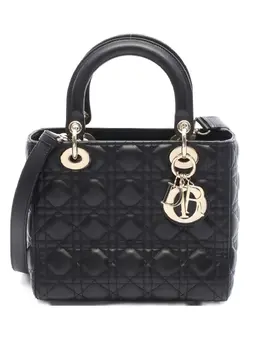 Christian Dior Pre-Owned: Чёрная сумка-шоппер 