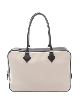 Hermès Pre-Owned: Бежевая сумка-шоппер 
