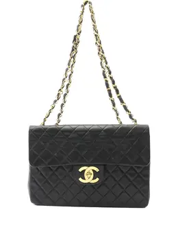 CHANEL Pre-Owned: Чёрная сумка 